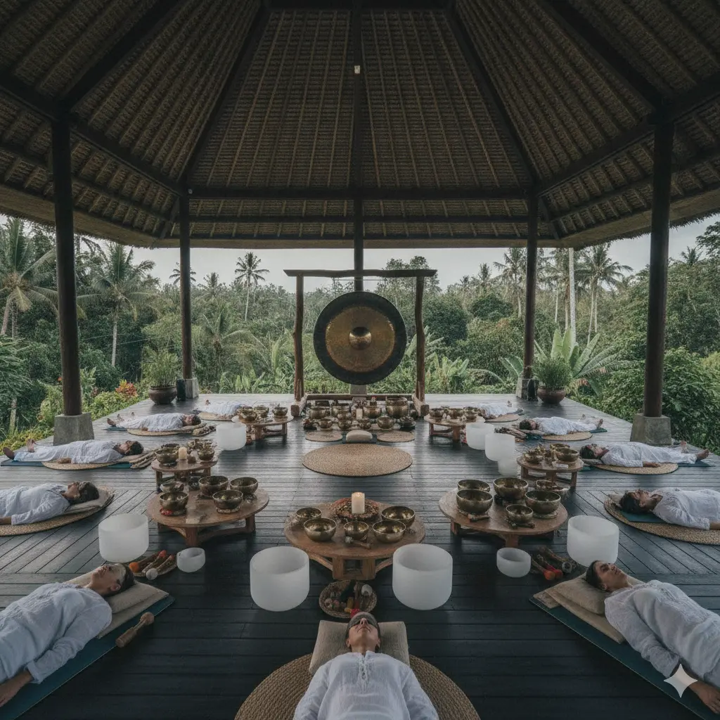 Best sound healing Ubud